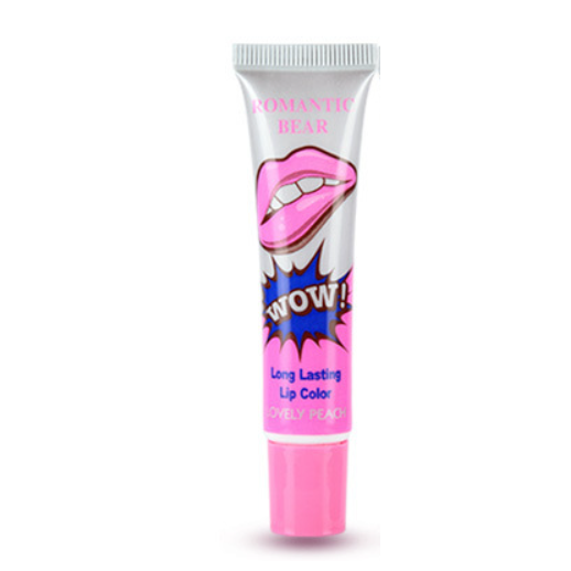 Coco's Romantic Bear Peel Off Liquid Lip Gloss (Lovely Peach)