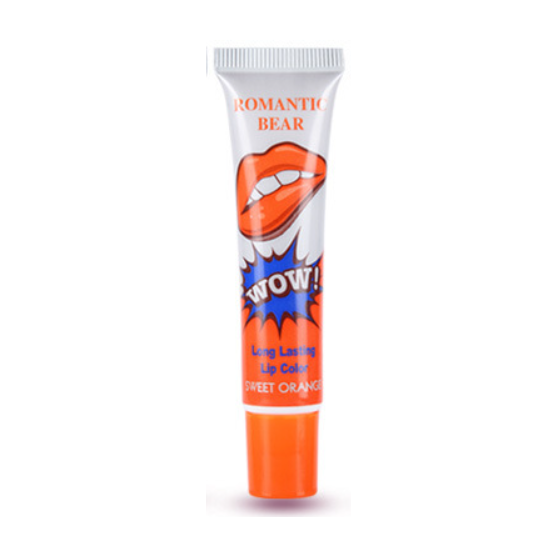 Coco's Romantic Bear Peel Off Liquid Lip Gloss (Sweet Orange)