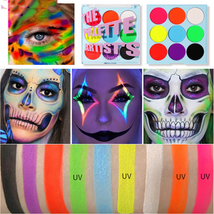 9 colors Body Painting Palette