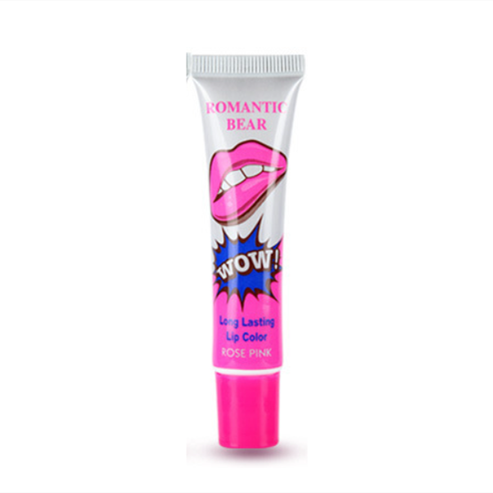 Coco's Romantic Bear Peel Off Liquid Lip Gloss (Rose Pink)