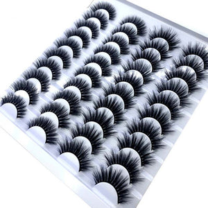 GlossyWink's 20 Pairs 8-25mm Fake 100 Eyelashes