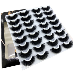 GlossyWink's 20 Pairs 8-25mm Fake 100 Eyelashes